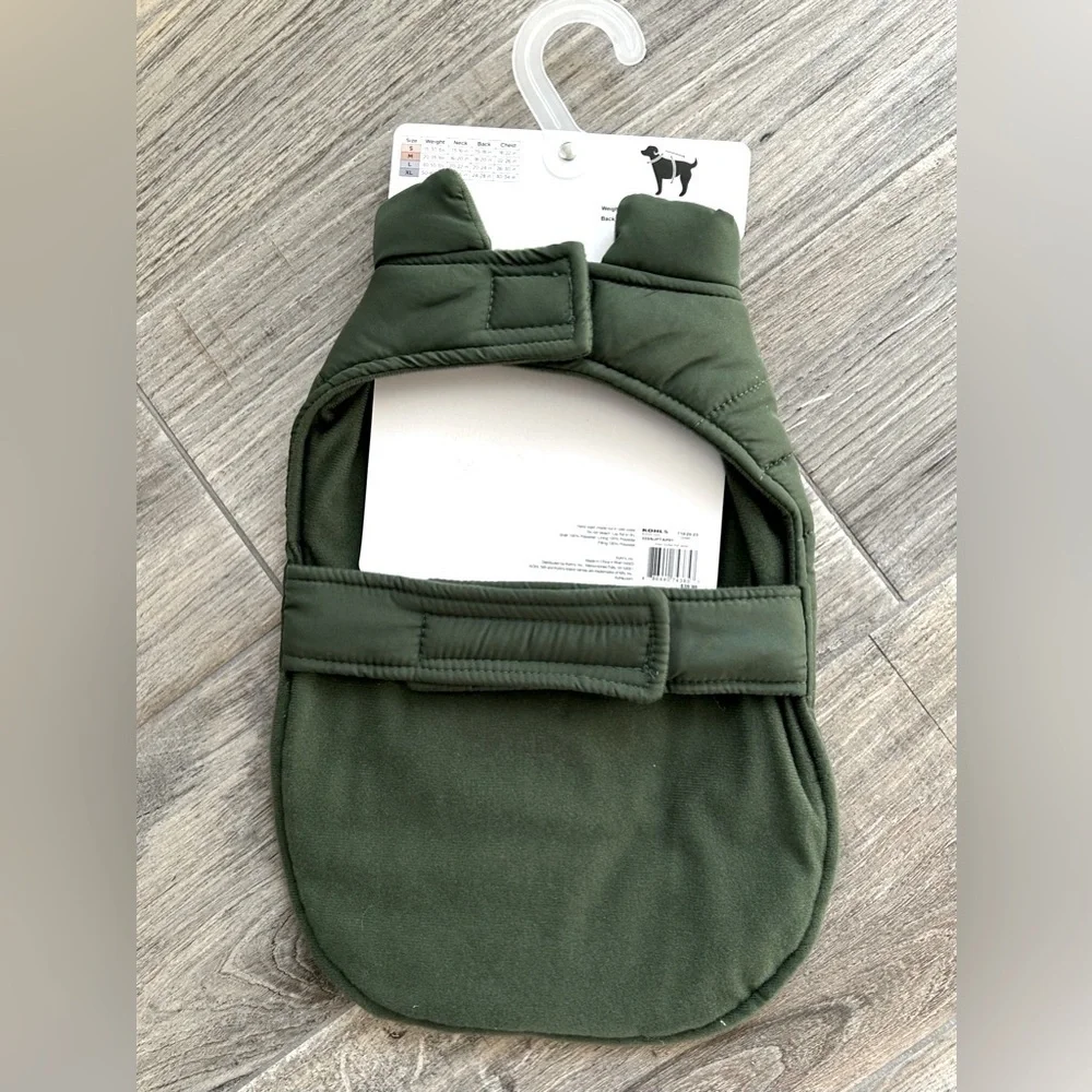 Sonoma Small Color Block Puffer Jacket for Dogs